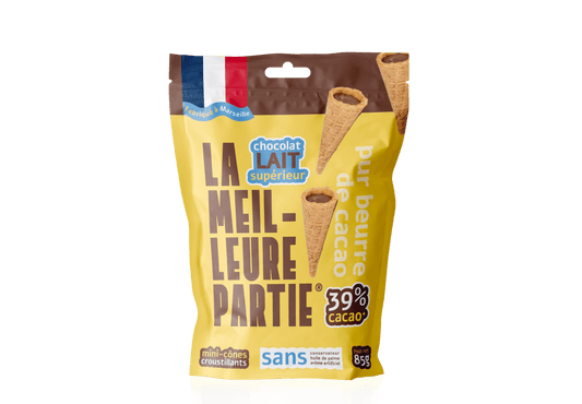 Mini Cône Chocolat Au Lait Alpin 39% Lot de 5 Sachets