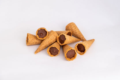 Mini cônes au chocolat au lait La Meilleure Partie